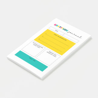 Gratitude Planner Journal Post-it® Notes