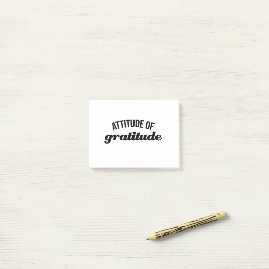Gratitude Post-it® Notes (Op bureau)