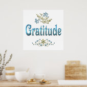 GRATITUDE POSTER (Keuken)