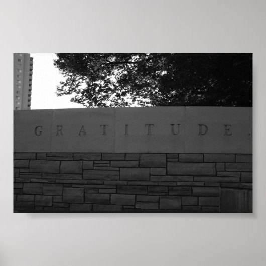 Gratitude Poster (Voorkant)