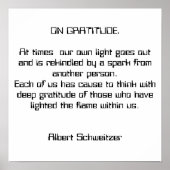 Gratitude Poster (Voorkant)