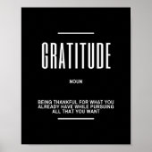 Gratitude Poster (Voorkant)