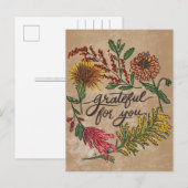 Gratitude Postkaartenset | November Slakkenpost | Briefkaart (Voorkant / Achterkant)
