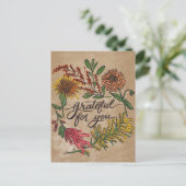 Gratitude Postkaartenset | November Slakkenpost | Briefkaart (Staand voorkant)