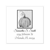 Gratitude Pumpkin Zelfinktende Stempel (Design)