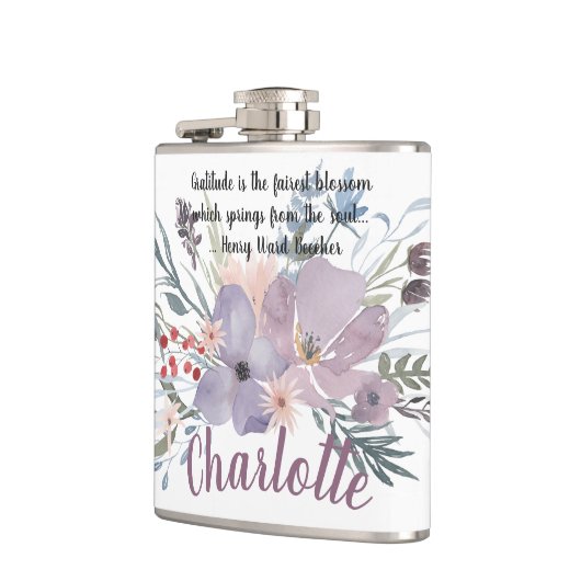 Gratitude Quote Heupfles (Links)