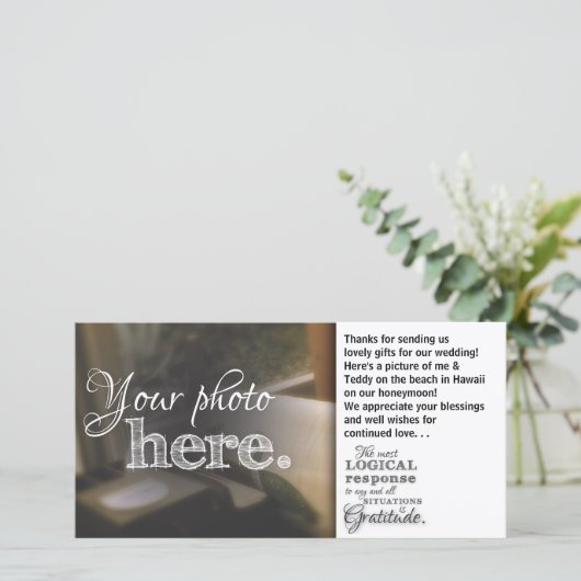 Gratitude Quote Inspirerend Blessing Mandala Art Bedankkaart (Staand voorkant)