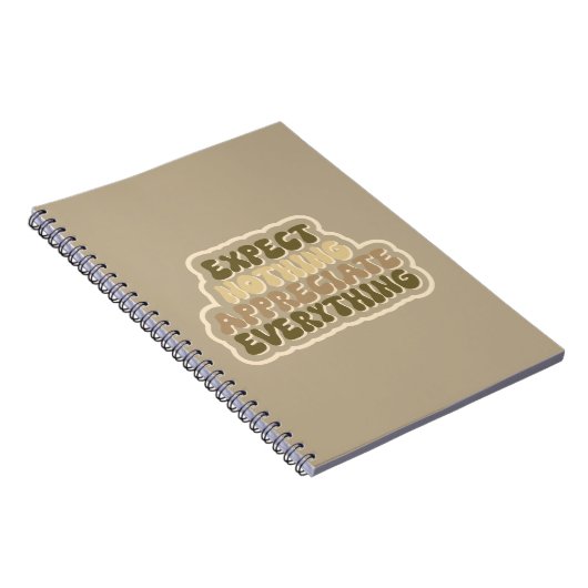 Gratitude Quote Notitieboek (Rechterzijde)