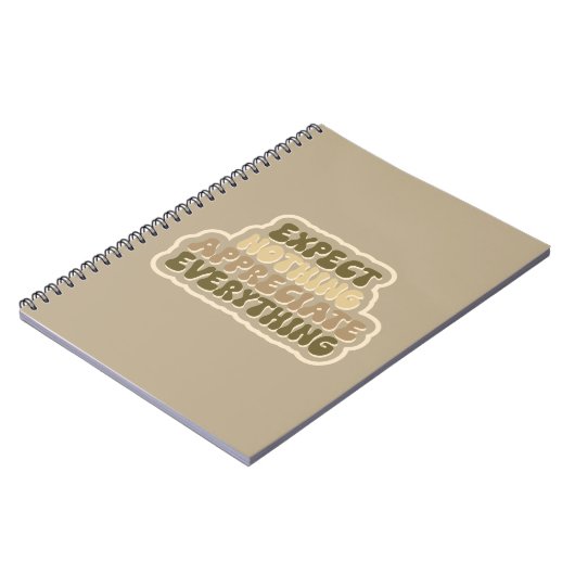 Gratitude Quote Notitieboek (Linkerzijde)