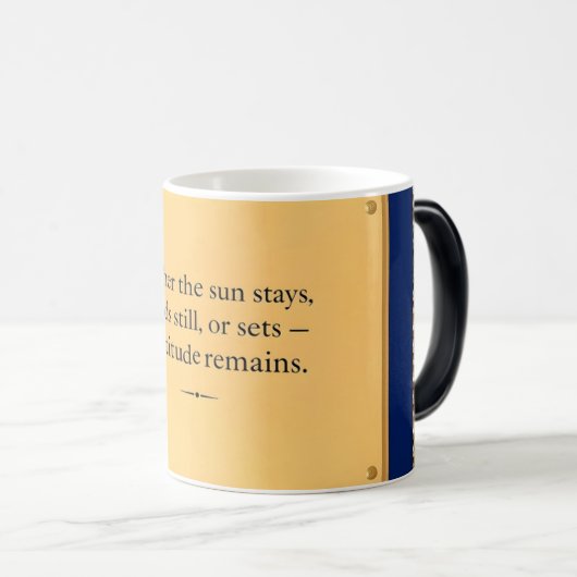 Gratitude Remains: Every Rhythm of Life Gratitude  Magische Mok (Voorkant rechts)