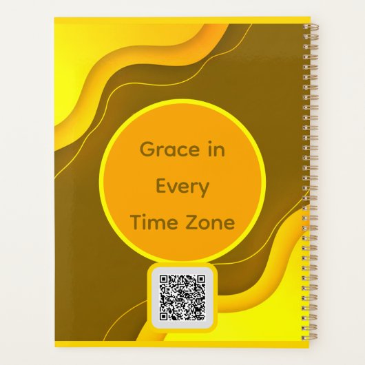 Gratitude Remains: Grace in Every Time Zone | Dail Planner (Achterkant)