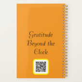 Gratitude Remains: Grace in Every Time Zone | Dail Planner (Achterkant)