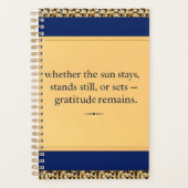 Gratitude Remains: Grateful Day or Night | Daily R Planner (Voorkant)