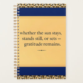 Gratitude Remains: Grateful Day or Night | Daily R Planner