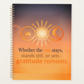 Gratitude Remains: Gratitude Beyond the Clock | Da Planner (Voorkant)