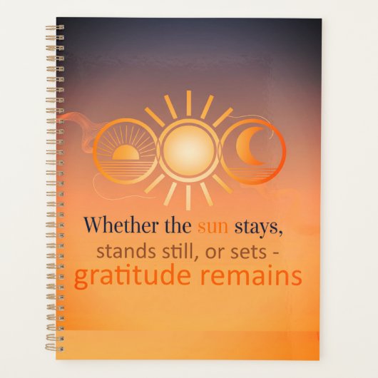Gratitude Remains: Gratitude Beyond the Clock | Da Planner (Voorkant)