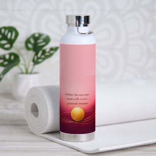 Gratitude Remains™ Liefde Die Reist   Mooie Dag Th Waterfles