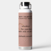 Gratitude Remains™ Liefde & Intentie | Vacuüm Isol Waterfles (Achterkant)
