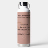 Gratitude Remains™ Liefde & Intentie | Vacuüm Isol Waterfles (Voorkant)