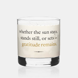 Gratitude Remains™: Love & Intention | Inspiration Whisky Glas