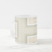 Gratitude Remains™: Love & Presence | Reflective Q Matglas Koffiemok (Voorkant links)