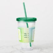 Gratitude Remains™: Mindful Sips | Cadeaubron Insp Acryl Drinkbeker (Links)