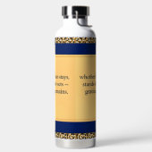 Gratitude Remains: unique self-care Life Rhythm Waterfles (Links)