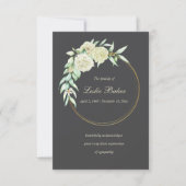 Gratitude Ring Sympathie Hartelijk dank Bedankkaart (Voorkant)