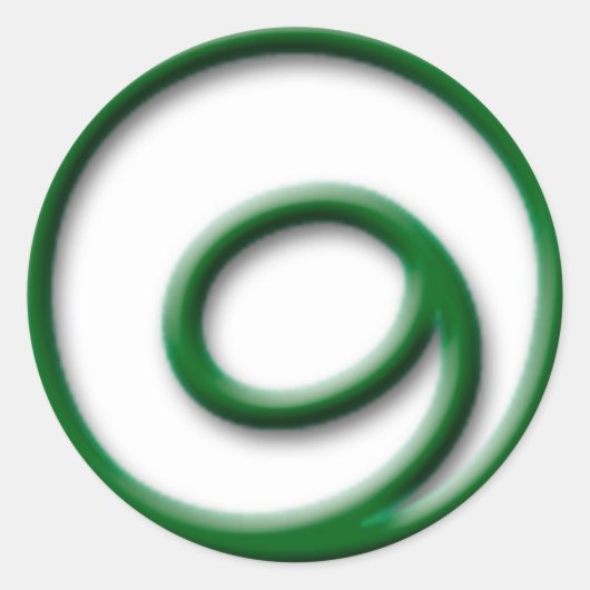 GRATITUDE RONDE STICKER (Voorkant)