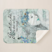 Gratitude Sherpa Deken (Voorkant (horizontaal))