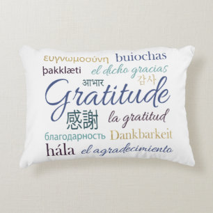 Gratitude Sierkussen Accent Kussen