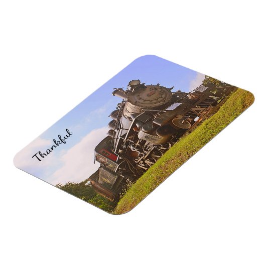 Gratitude Steam Train Magneet (Linkerzijde)
