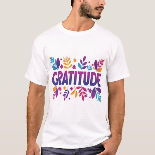 Gratitude T-shirt (Voorkant)