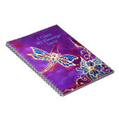 Gratitude-tijdschrift: Zijderige dragonfly Notitieboek (Rechterzijde)