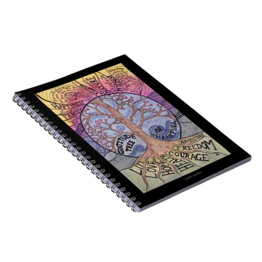 Gratitude Tree Journal Notitieboek (Rechterzijde)