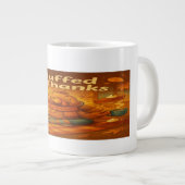 Gratitude Turkey Mug- Feast on Meaning Grote Koffiekop (Voorkant rechts)