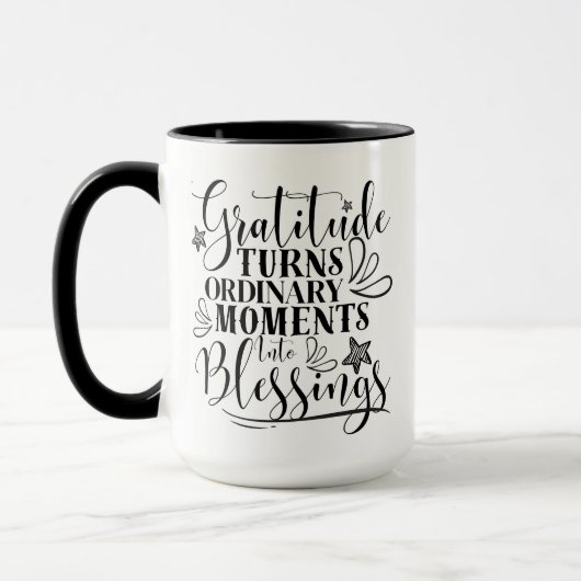 “Gratitude Turns Ordinary Moments Into BlessingMug Mok (Links)