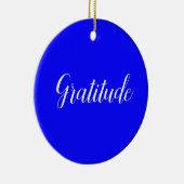 Gratitude-versiering Keramisch Ornament (Rechts)