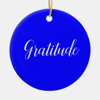 Gratitude-versiering Keramisch Ornament