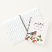 Gratitude Vogel Loof Naam Journal Notitieboek (Binnen)