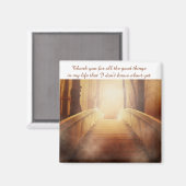 Gratitude-waardering Positieve bevestiging Magneet (Voorkant / Achterkant)