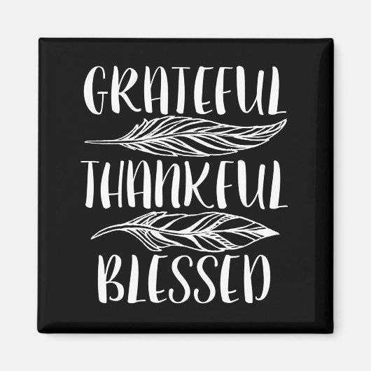 Grattig, gelukkig, verdorven. magneet (Voorkant)