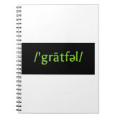 Grattig. Notitieboek (Voorkant)