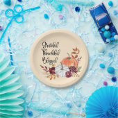 Grattige, dankbare, persoonlijke Borden zonder win Papieren Bordje (Feest)