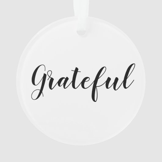 Grattige zwarte witte, aangepaste kerstmis ornament (achterkant)