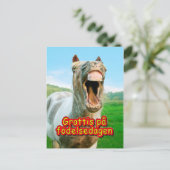 Grattis på födelsedagen briefkaart (Staand voorkant)