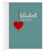 Grattis på födelsedagen CC0412 Alfons Mucha (Binnen (Rechts))