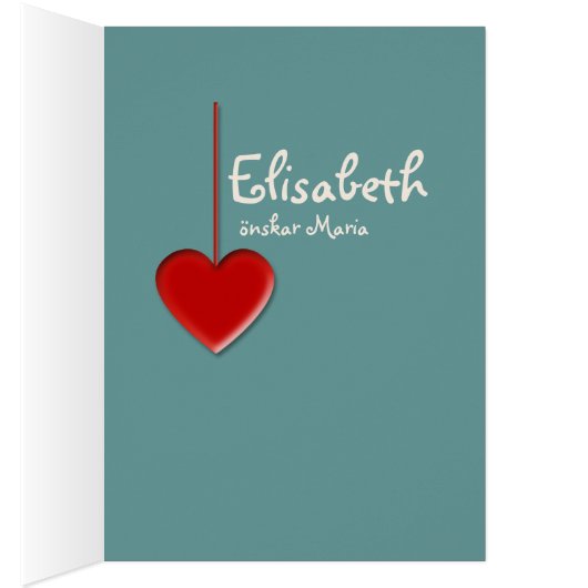 Grattis på födelsedagen CC0412 Alfons Mucha (Binnen (Rechts))