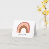 Grattis på födelsedagen Rainbow Zweeds verjaardag Kaart (Gele Bloem)