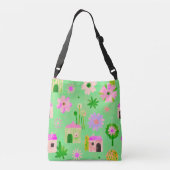 Gratuit Florale Dorpspatroon Tas (Achterkant)